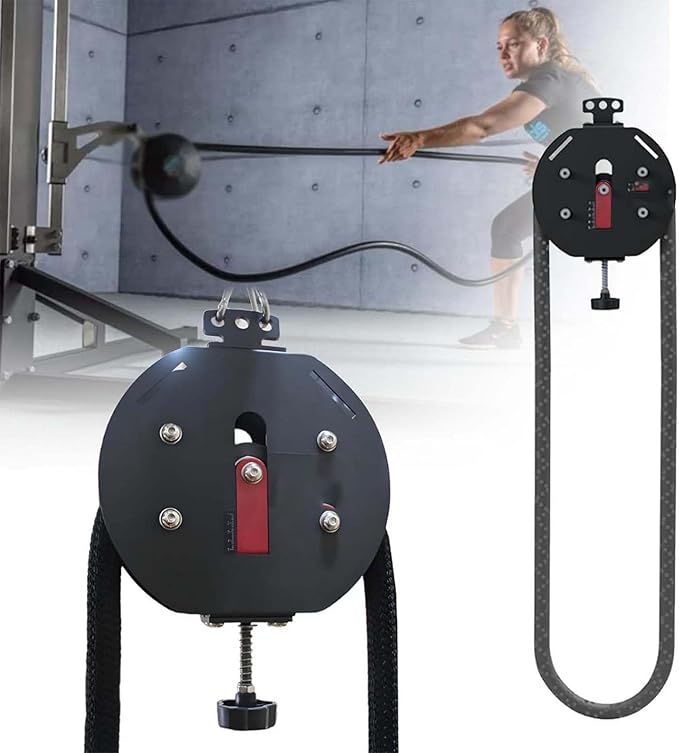 Endless Rope Trainer, Pulley Cable Machine System, Adjustable Resistance 3-30kg (6.6-66lb), Full Body Workout Tool, Pull Rope Fitness Training for Grip, Arms, Body Coordination