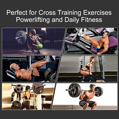 Genuine Leather Weight Lifting Belt for Men Gym Weight Belt Lumbar Back Support Powerlifting Weightlifting Heavy Duty Workout Training Strength Training Equipment